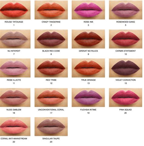 ysl lip stain no 19